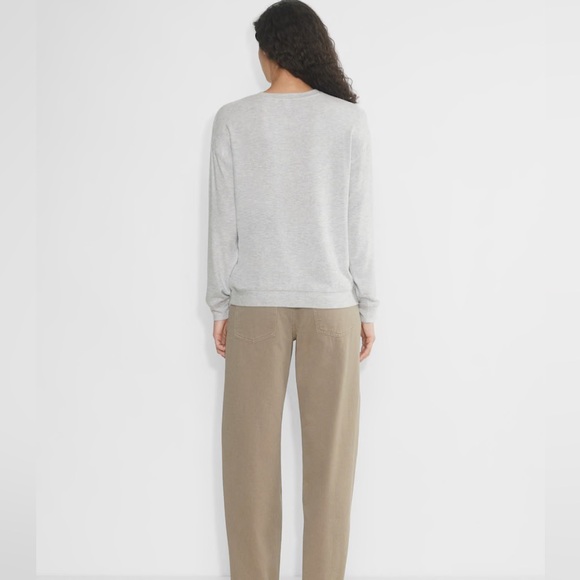 NWT Aritzia Tha Softmore Vince Sweater in Gray, Sz Small - Picture 5 of 16